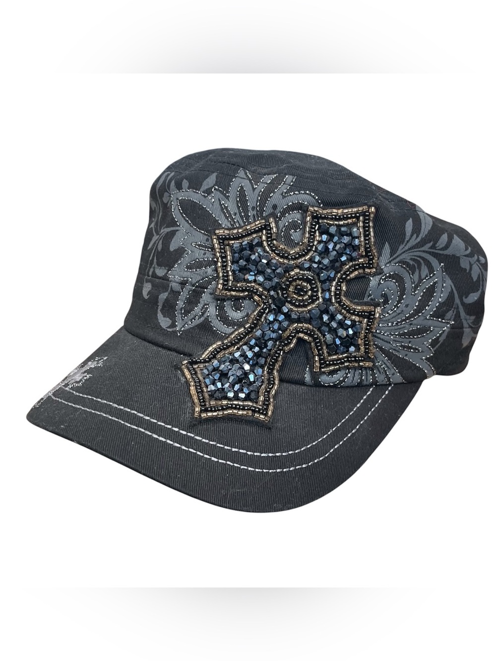 KBEthos embellished cross cap